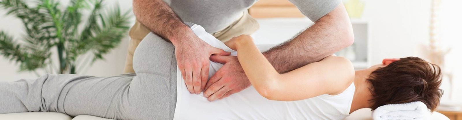 Atendimento de terapia manual